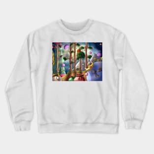 Slime rain- Digital Crewneck Sweatshirt